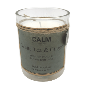 Lõhnaküünal CALM White tea & Ginger