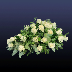 Leinakimp valge roos