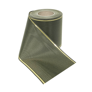 Leinalint samblaroheline kuldäärega leinakimbule ja pärjale