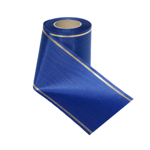 Leinalint sinine kuldäärega leinakimbule ja pärjale