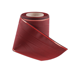 Leinalint rubiinpunane kuldäärega pärjale ja leinakimbule